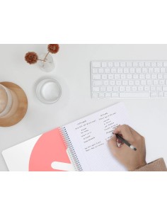 CI | Cuaderno espiral liderpapel a4 antartik tapa dura...