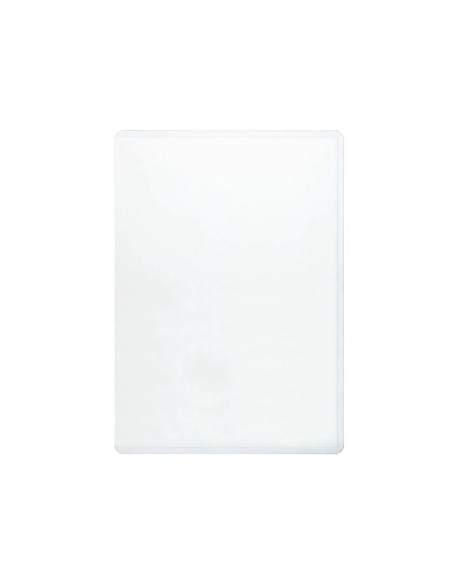 CI | Funda portacarnet q-connect cuarto 140 micras pvc transparente 220x170mm