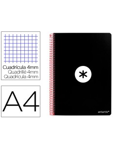 CI | Cuaderno Espiral Liderpapel A4 Antartik Tapa Dura...