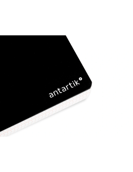 CI | Cuaderno Espiral Liderpapel A4 Antartik Tapa Dura 80H 100Gr Cuadro 4Mm Con Margen Color Negro