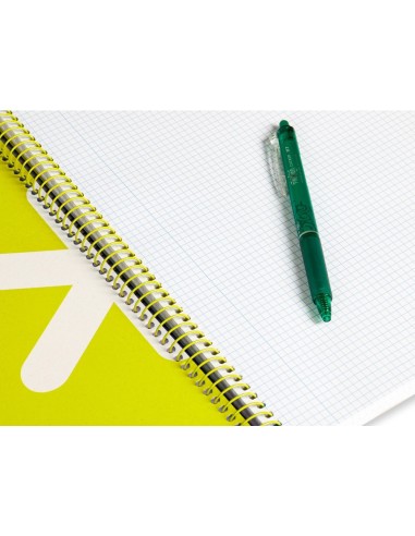 CI | Cuaderno Espiral Liderpapel A4 Antartik Tapa Dura 80H 100Gr Cuadro 4Mm Con Margen Color Azul