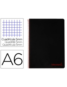 CI | Cuaderno espiral liderpapel a6 micro wonder tapa...