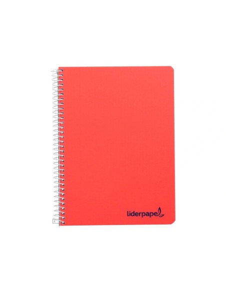 CI | Cuaderno Espiral Liderpapel A5 Wonder Tapa Plastico 80H 90Gr Cuadro 5Mm Con Margen Colores Surtidos
