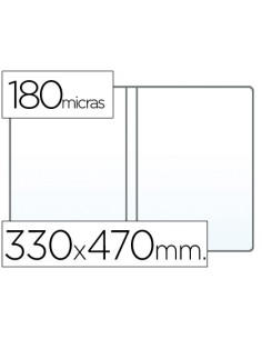CI | Funda portadocumento q-connect folio doble 180...
