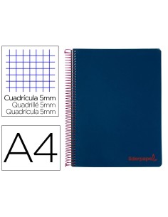 CI | Cuaderno espiral liderpapel a4 micro wonder tapa...