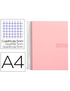 CI | Cuaderno espiral liderpapel a4 micro crafty tapa...