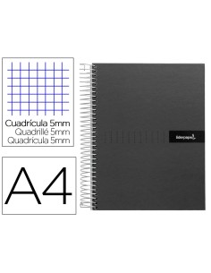 CI | Cuaderno espiral liderpapel a4 micro crafty tapa...