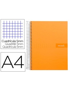 CI | Cuaderno espiral liderpapel a4 micro crafty tapa...