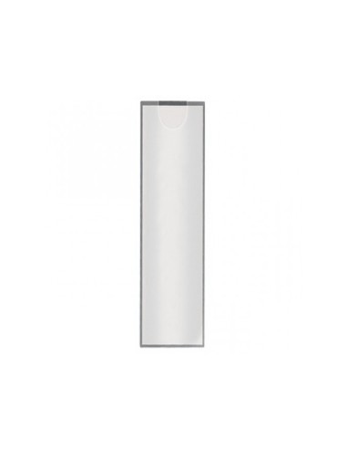 CI | Funda autoadhesiva q-connect para lomo de carpeta 55x102mmpack de 6 unidades