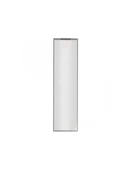 CI | Funda autoadhesiva q-connect para lomo de carpeta 55x102mmpack de 6 unidades