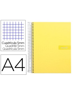 CI | Cuaderno espiral liderpapel a4 micro crafty tapa...