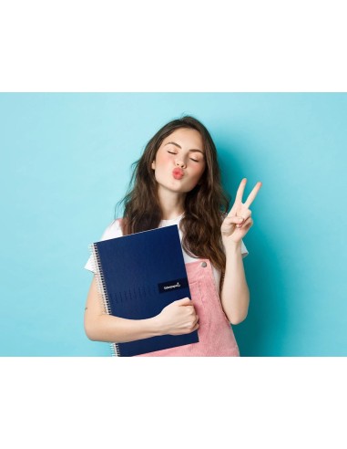 CI | Cuaderno espiral liderpapel a4 crafty tapa...