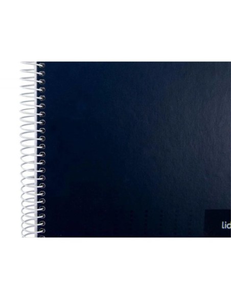 CI | Cuaderno Espiral Liderpapel A4 Crafty Tapa Forrada 80H 90 Gr Milimetrado 2 Mm Colores Surtidos