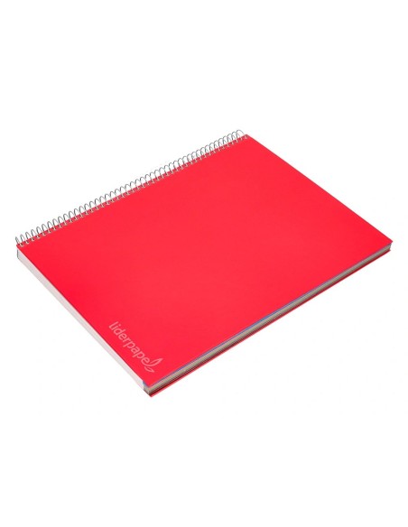 CI | Cuaderno espiral liderpapel a5 micro jolly tapa forrada 140h 75 gr horizontal 5 bandas6 taladros colores surtidos