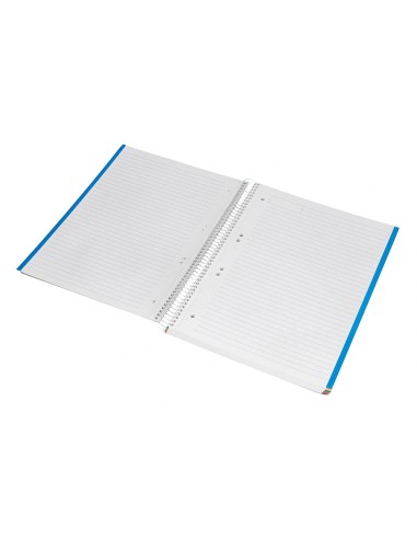 CI | Cuaderno espiral liderpapel a5 micro jolly tapa forrada 140h 75 gr horizontal 5 bandas6 taladros colores surtidos