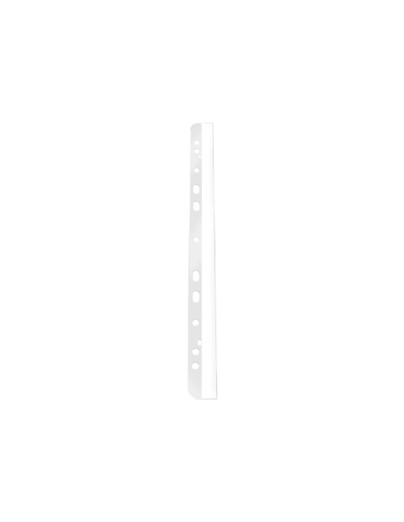 CI | Tira multitaladro autoadhesiva q-connect para documentos a-4 y a-5 pack de 50 unidades