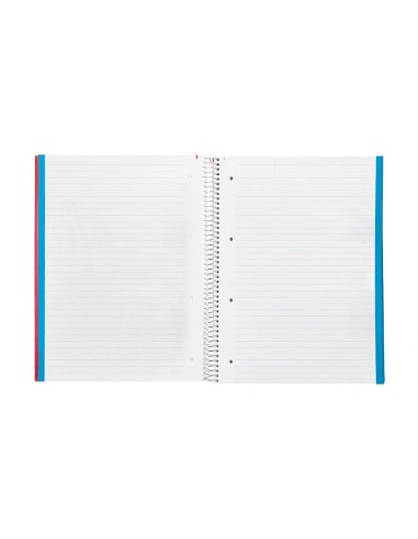 CI | Cuaderno espiral liderpapel a4 micro jolly multidisciplina tapa forrada 140h 75gr 28h 5mm 112h hrtal.