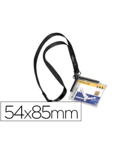 CI | Identificador con cordon plano durable acrilico...