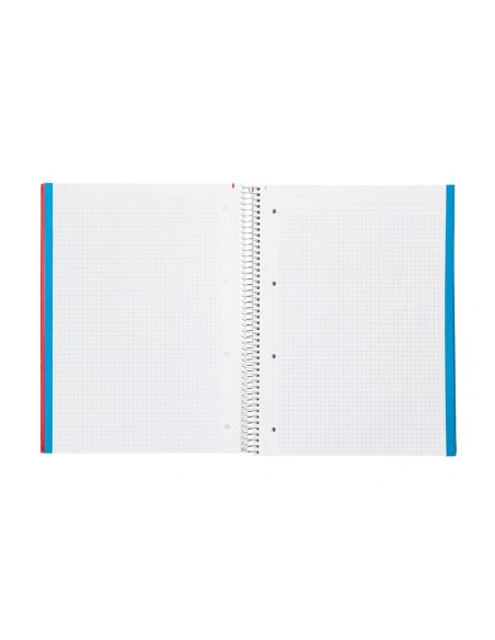 CI | Cuaderno espiral liderpapel a4 micro jolly multidisciplina tapa forrada 140h 75gr 28h 5mm 112h hrtal.