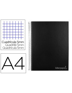 CI | Cuaderno espiral liderpapel a4 micro jolly tapa...