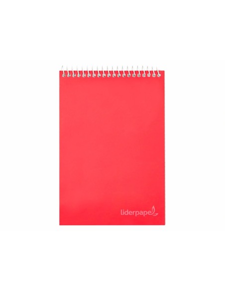 CI | Cuaderno espiral liderpapel bolsillo dieciseiavo apaisado witty tapa dura dura 80h 60 grcuadro 4 mm colores stdos.