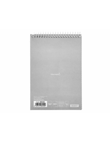 CI | Cuaderno espiral liderpapel bolsillo...