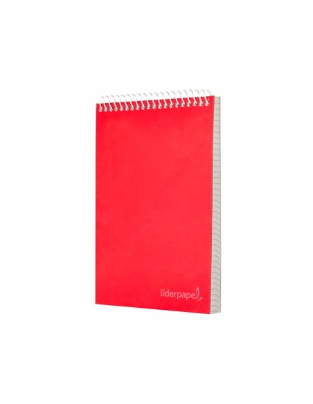 CI | Cuaderno espiral liderpapel bolsillo dieciseiavo apaisado witty tapa dura dura 80h 60 grcuadro 4 mm colores stdos.