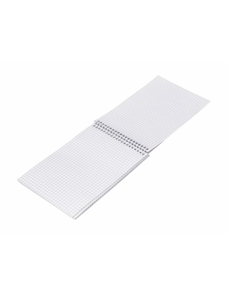 CI | Cuaderno espiral liderpapel bolsillo dieciseiavo apaisado witty tapa dura dura 80h 60 grcuadro 4 mm colores stdos.