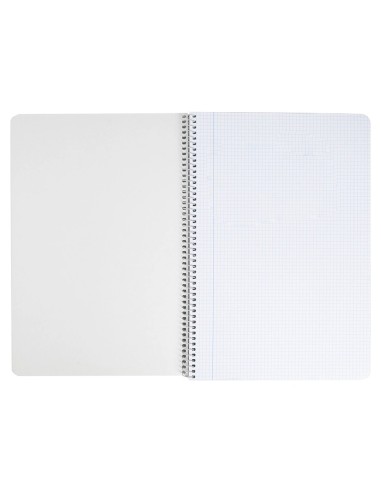 CI | Cuaderno espiral liderpapel a5 micro witty tapa dura 140h 75gr cuadro 5mm 5 bandas 6 taladros colores surtidos