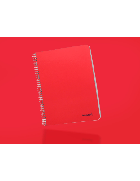 CI | Cuaderno espiral liderpapel cuarto witty tapa dura 80h 75gr rayado nº 46 colores surtidos