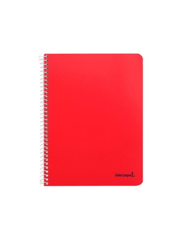 CI | Cuaderno espiral liderpapel cuarto witty tapa dura 80h 75gr rayado nº 46 colores surtidos