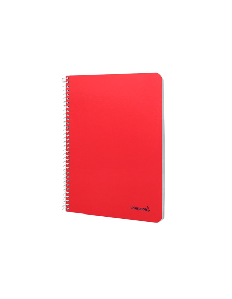 CI | Cuaderno espiral liderpapel cuarto witty tapa dura 80h 75gr rayado nº 46 colores surtidos