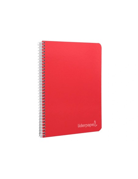 CI | Cuaderno espiral liderpapel cuarto witty tapa dura 80h 75gr cuadro 3mm con margen colores surtidos