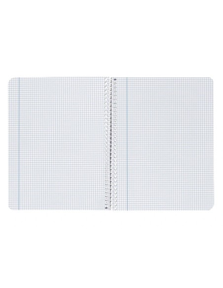 CI | Cuaderno espiral liderpapel cuarto witty tapa dura 80h 75gr cuadro 3mm con margen colores surtidos