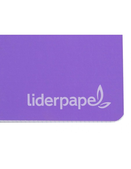 CI | Cuaderno espiral liderpapel a4 micro witty tapa dura 140h 75gr cuadro 5mm 5 bandas 4 taladros colores surtidos