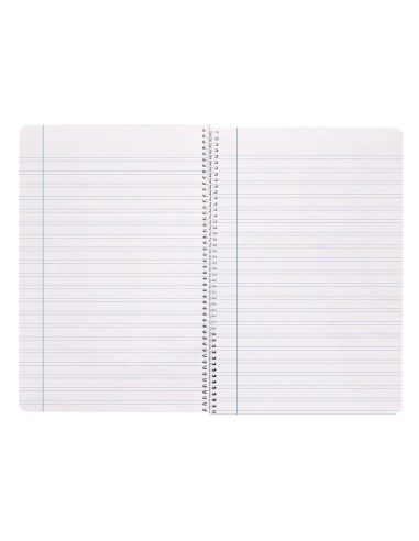 CI | Cuaderno espiral liderpapel folio witty tapa dura 80h 75gr rayado montessori 5mm colores surtidos
