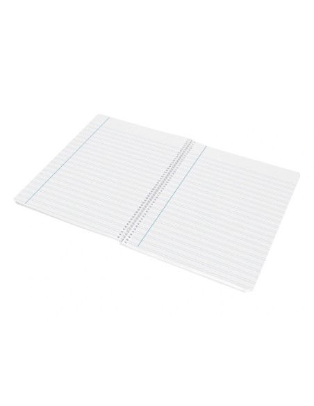 CI | Cuaderno espiral liderpapel folio witty tapa dura 80h 75gr rayado montessori 5mm colores surtidos