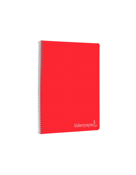 CI | Cuaderno espiral liderpapel folio witty tapa dura 80h 75gr rayado montessori 3,5mm colores surtidos