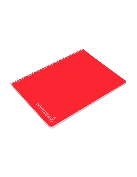 CI | Cuaderno espiral liderpapel folio witty tapa dura 80h 75gr rayado montessori 3,5mm colores surtidos