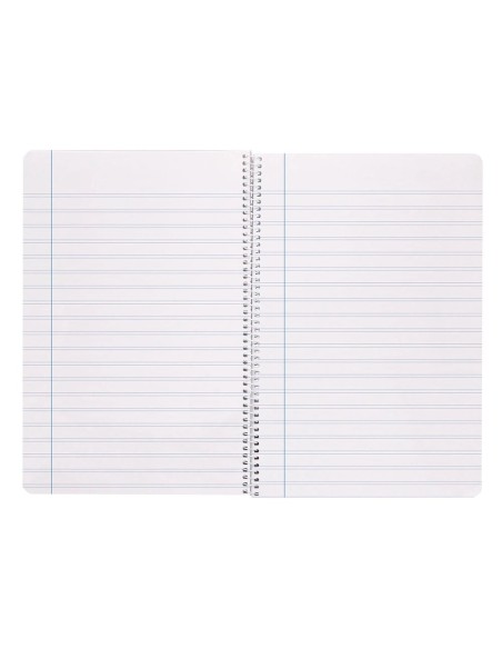 CI | Cuaderno espiral liderpapel folio witty tapa dura 80h 75gr rayado montessori 3,5mm colores surtidos