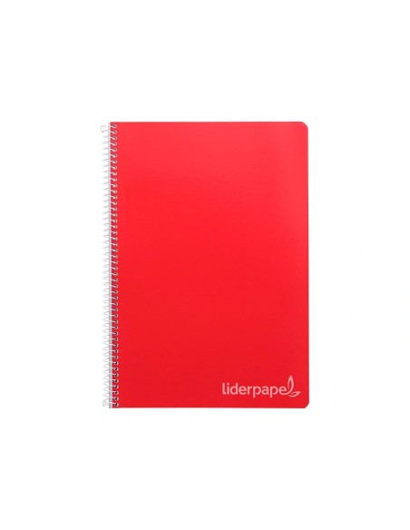 CI | Cuaderno espiral liderpapel folio witty tapa dura 80h 75gr cuadro 8mm con margen colores surtidos