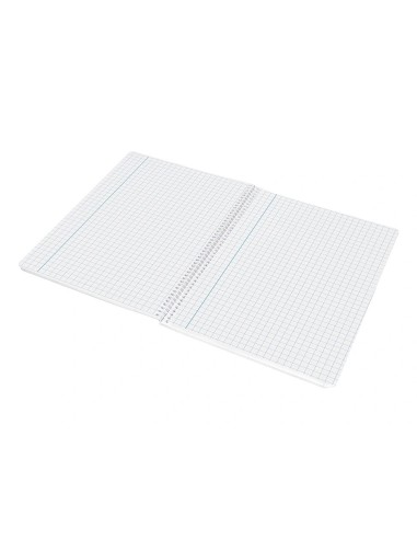 CI | Cuaderno espiral liderpapel folio witty tapa dura 80h 75gr cuadro 8mm con margen colores surtidos