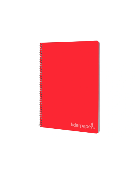 CI | Cuaderno espiral liderpapel folio witty tapa dura 80h 75gr cuadro 6mm con margen colores surtidos