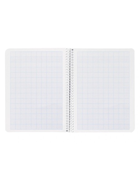 CI | Cuaderno espiral liderpapel cuarto smart tapa blanda 80h 60gr rayado nº46 colores surtidos
