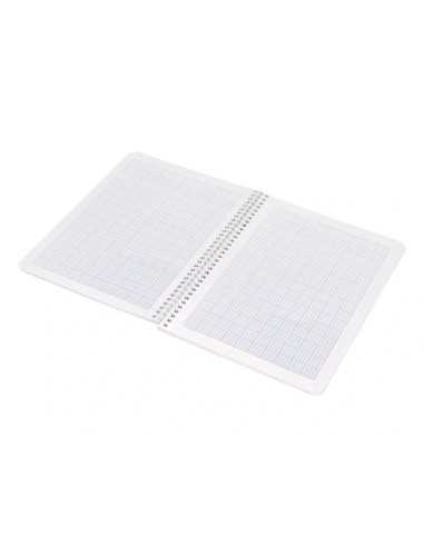 CI | Cuaderno espiral liderpapel cuarto smart tapa blanda 80h 60gr rayado nº46 colores surtidos