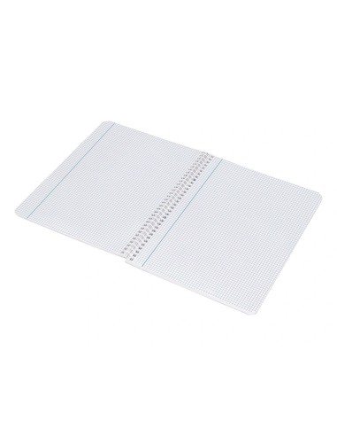 CI | Cuaderno espiral liderpapel cuarto smart tapa blanda 80h 60gr 3mm con margen colores surtidos