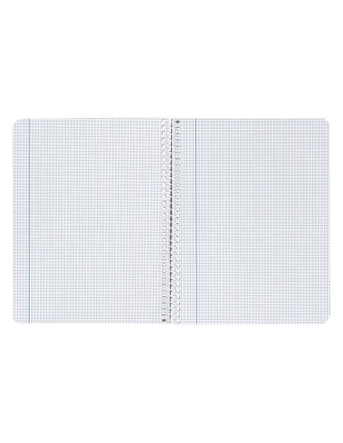 CI | Cuaderno espiral liderpapel cuarto smart tapa blanda 80h 60gr 3mm con margen colores surtidos