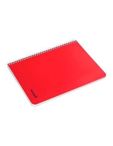 CI | Cuaderno espiral liderpapel cuarto smart tapa blanda 80h 60gr 3mm con margen colores surtidos