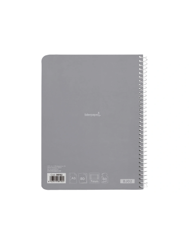 CI | Cuaderno espiral liderpapel a5 micro smart...