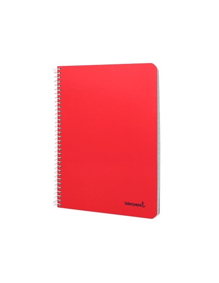 CI | Cuaderno espiral liderpapel a5 micro smart tapa blanda 80h60gr horizontal 7mm doble margen 4 taladros colores